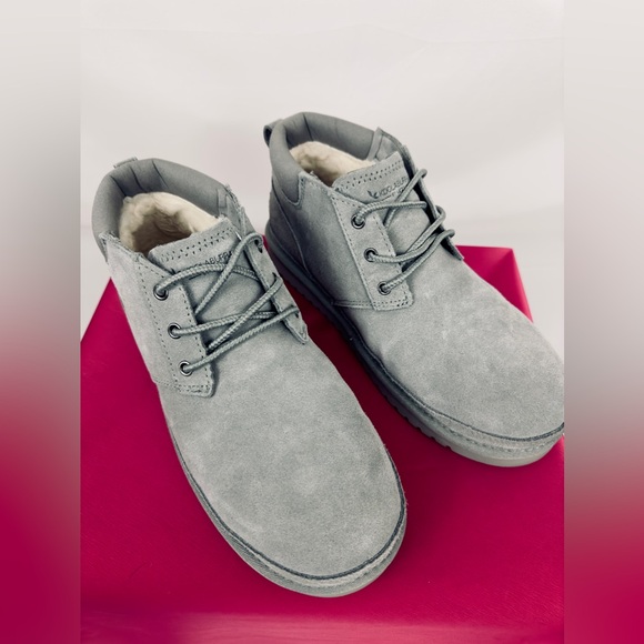 Koolaburra Shoes - Koolaburra By UGG Woman’s Advay Lace Up Bootie (Wild Dove) Gray Suede NW…